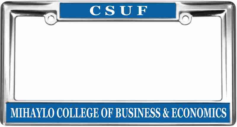 CSUF  - Custom Heavy Duty Car License Plate Frame